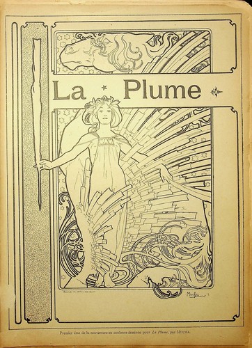 Mucha revue la plume - mucha,