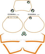 Kit d'autocollants compatible avec puch cobra M82