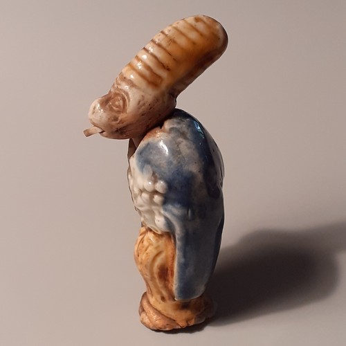 Bouton porcelaine netsuke - bouton, en