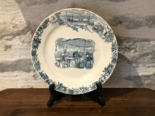 Ancienne assiette plate