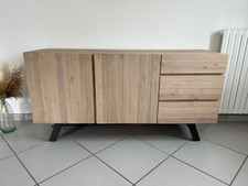 buffet bas bahut, Fly, en bois, en très bon état, 2 portes et 3 tiroirs 