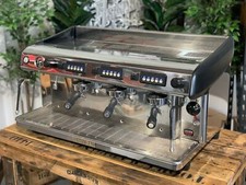 EXPOBAR MEGACREM AUTOSTEAM 3 GROUPE MACHINE À CAFÉ ESPRESSO EN ACIER...