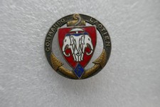 insigne Commando Laotien N°6 indochine matriculé éléphants