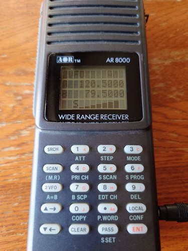 Aor ar8000 wide - ar8000, range