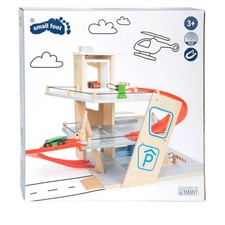 Petit pied - garage en bois avec lavage de voiture