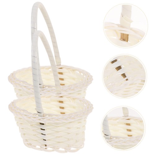 Pcs panier pique en rotin - 10,