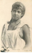 SCENES et TYPES  Bedouine du sud  ( J.Geiser )