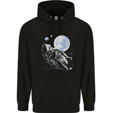 Hoodie Enfant Motard Astronaute Moto De L'Espace