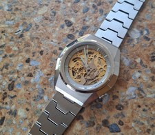 Rare cadran squelette Citizen