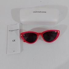 Lunettes Calvin Klein Jeans rose transparente, neuve sans étiquette, ref : ckj20