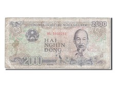 [#256297] Billet, Viet Nam, 2000 Dông, 1988, très bon état (8-10)