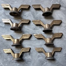 8 Ecrous Papillon "L.P"  Ø 8