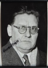 PHOTO PRESSE 1957 Alber GAZIER ministre T414
