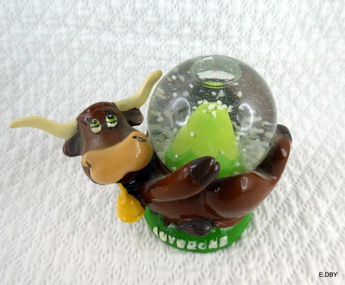 Boule neige vintage - a,