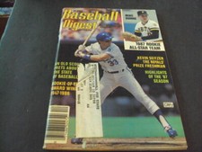  Baseball Digest  Dec 1987