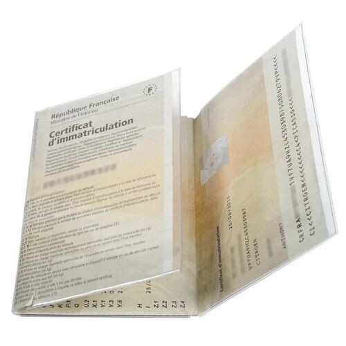 Pochette etui plastique pour - pochette,