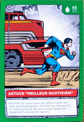 Carte auchan comics 65 - carte,