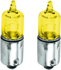 2X Ampoule 12V 10W BA9S Jaune