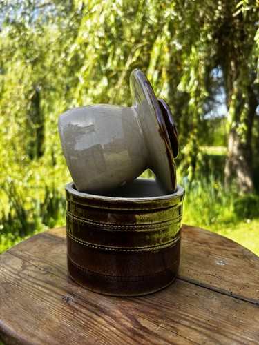 Vintage beurrier eau - beurrier,