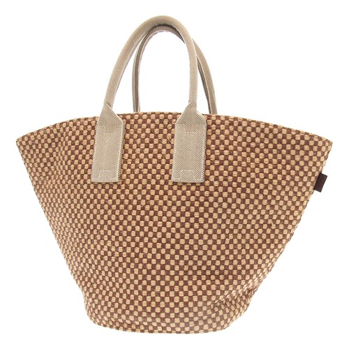 Hermes basket toile canvas - hermes,