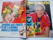 FEMMES D'AUJOURD'HUI N°29 11/07/1979 Couture Tricot Roman-photo Poupée Kouki