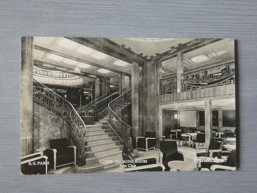 Carte photo paquebot - paquebot, french