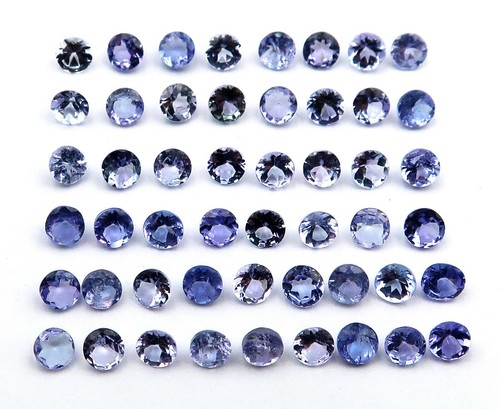 Lot tanzanite 50pcs - tanzanite,
