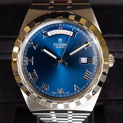 Tudor royal 28600 blue dial - tudor,