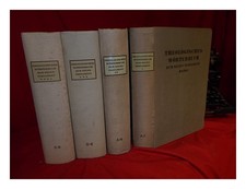 KITTEL, GERHARD (1888-1948). BERTRAM, GEORG. BULTMANN, RUDOLF (1884-1976). COATE