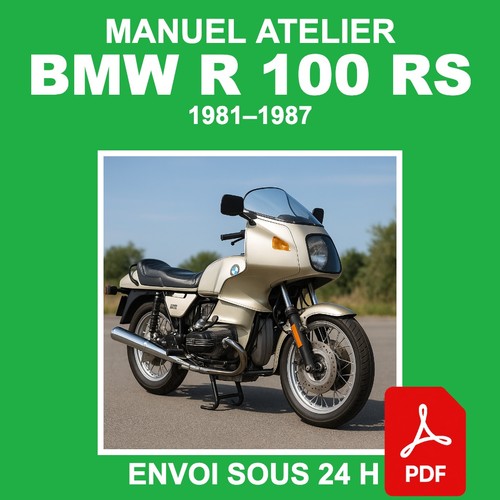 Manuel atelier bmw 100 rs - manuel, r