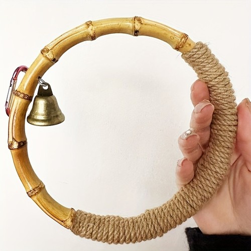Oiseau bambou corde support - oiseau,