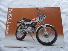 Prospectus Catalogue Brochure Moto : YAMAHA TY 50 M 