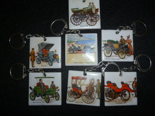 Lots porte clefs automobiles - lots,