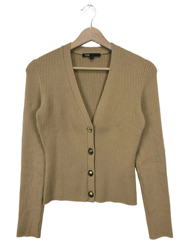 Maje gilet femmes marron - maje,