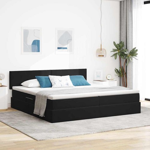 Lit avec rangement led - et,