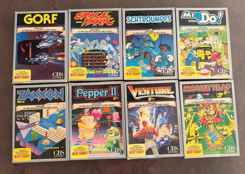 Colecovision jeux complets - -, 8