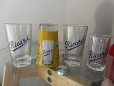 Lot 4 Verres Momie Ricard-