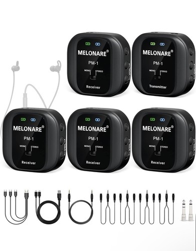 Wireless ear monitor - monitor, system