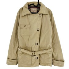 Marlboro Classics Beige Coton Mélange Rembourré Trench-Coat Taille XL
