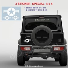 3 autocollant ETOILE US ARMY