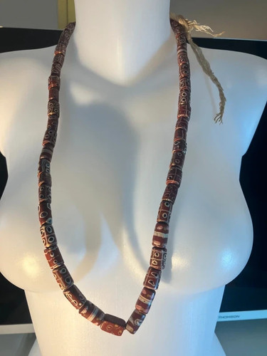 Ancien collier perles - , de