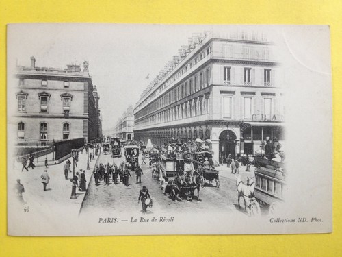 Cpa paris transport attelage - paris,