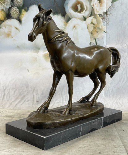 Arabian horse bronze statue - arabian,