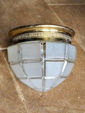 Plafonnier Art Deco 1920 Jugendstil Ceiling Lamps  Lustre Chandelier 22 Cm 