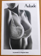 Affiche Lingerie Aubade Poster 53x37 NEUF