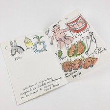 HENRI CUECO : CARTE DE VŒUX