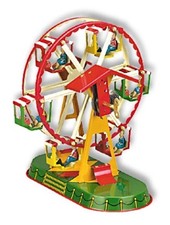Wilesco - Riesenrad Mit 6 Gondeln Uhrwerk Toy NEUF