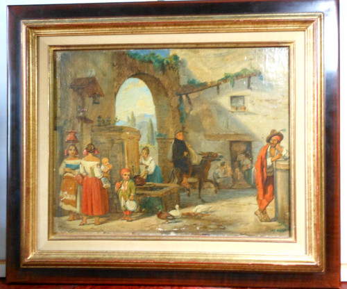 Superbe peinture huile - superbe,