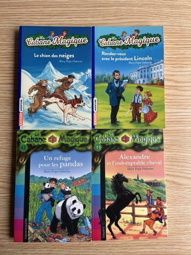Lot livres cabane magique - 4,
