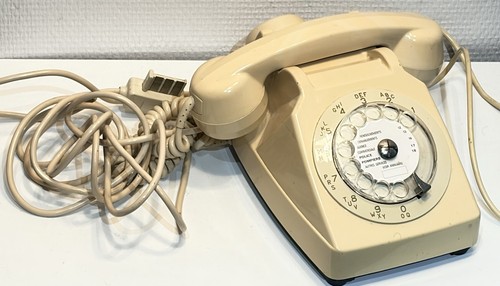 Téléphone fixe cadran - téléphone,